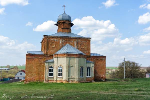 Церковь Михаила Архангела Гостомля Курская область