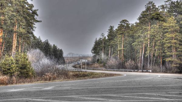 Дорога в HDR, 1920х1080