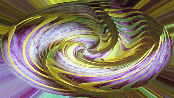 Space Abstract Ship, 1920х1080
